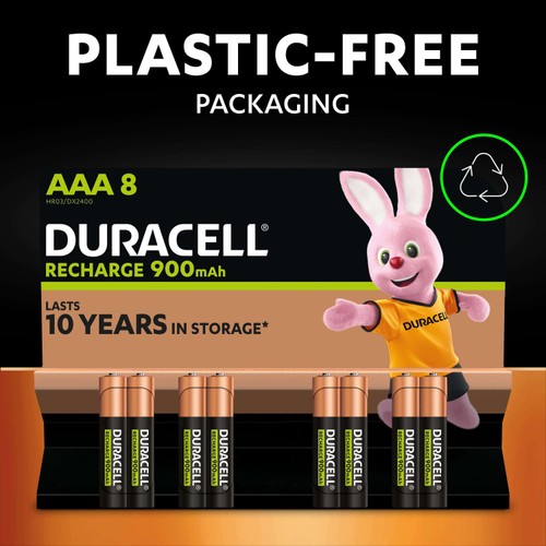 Duracell Recharge Ultra AAA Rechargeable Batteries