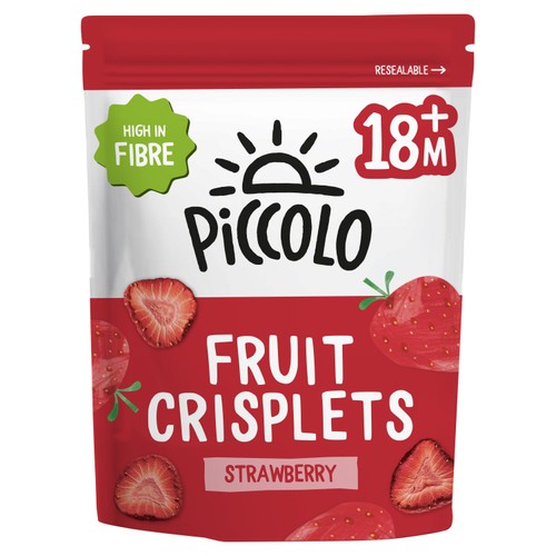 Piccolo Strawberry Fruit Crisplets 18+ Months