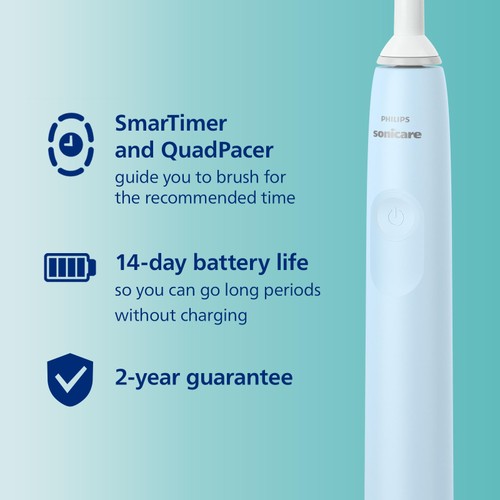 Philips Sonicare Series 2100 Electric Toothbrush in Light Blue 