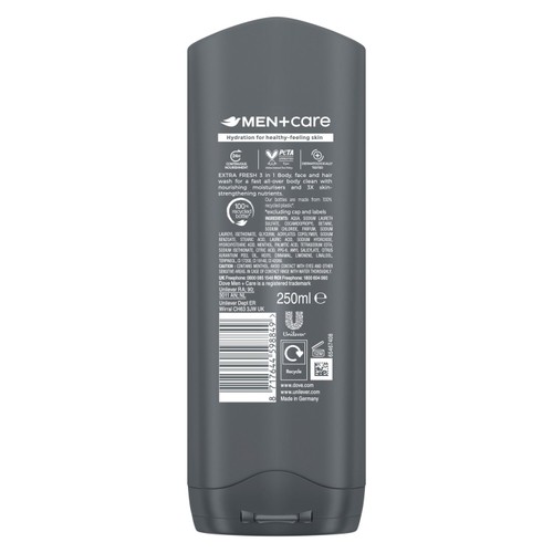Dove Men+Care Fresh Awake Body & Face Wash