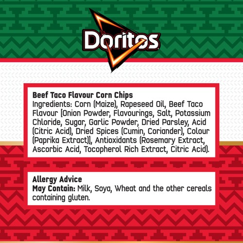 Doritos Sizzling Beef Taco