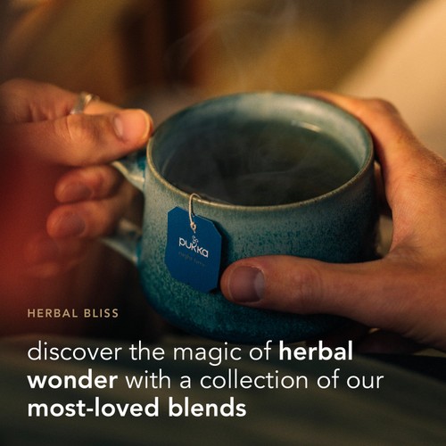 Pukka Organic Herbal Tea Collection, 4 Best Seller Flavours x20 Tea Bags