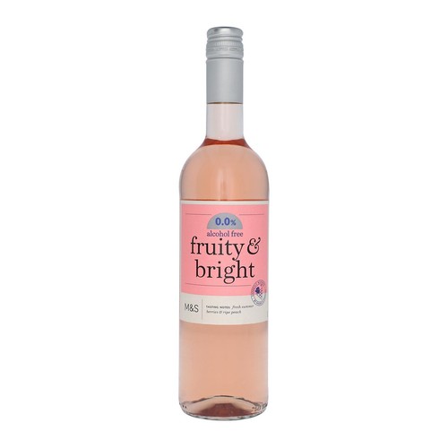 M&S Alcohol Free Rose