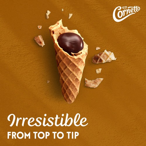 Cornetto Soft Caramel Ice Cream Cones