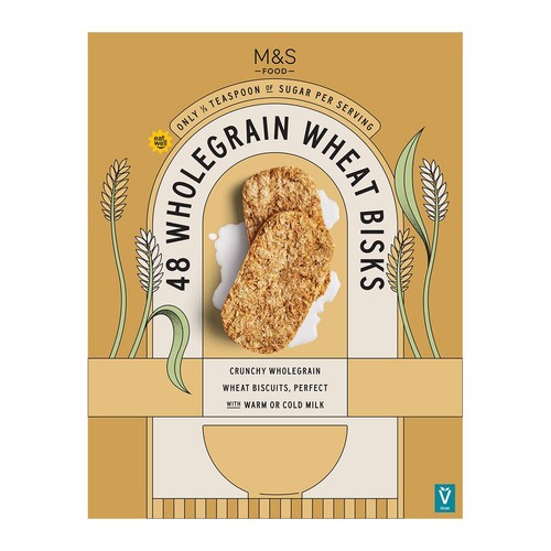 M&S 48 Wholegrain Wheat Bisks