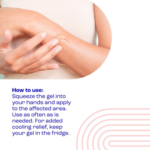 E45 Itch Relief Gel Instantly Soothes Dry, Itchy and Irritated Skin