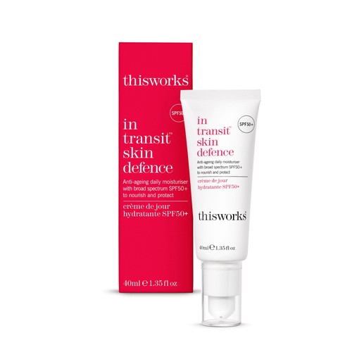 This Works In Transit Skin Defence SPF50+