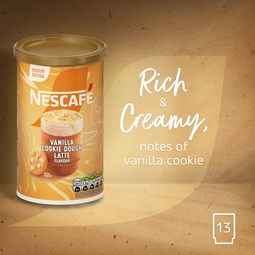 Nescafe Latte Vanilla Cookie Dough