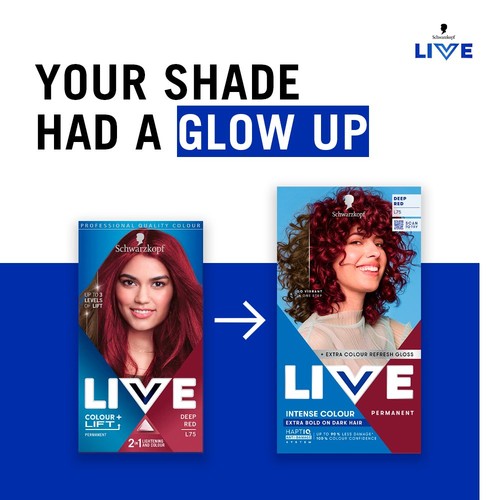LIVE Intense Colour L75 Deep Red