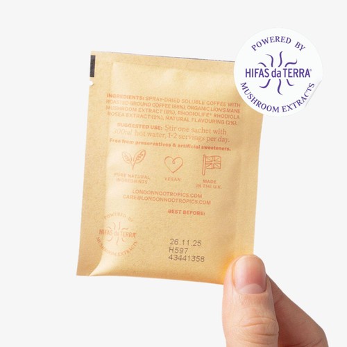 London Nootropics Flow Adaptogenic Coffee with Lion's Mane and Rhodiola