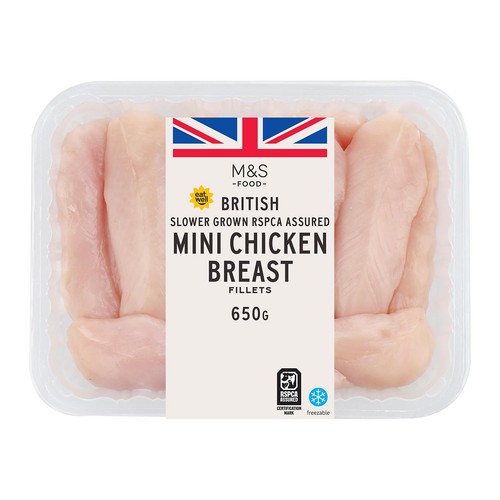 M&S Oakham Gold Chicken Mini Fillets