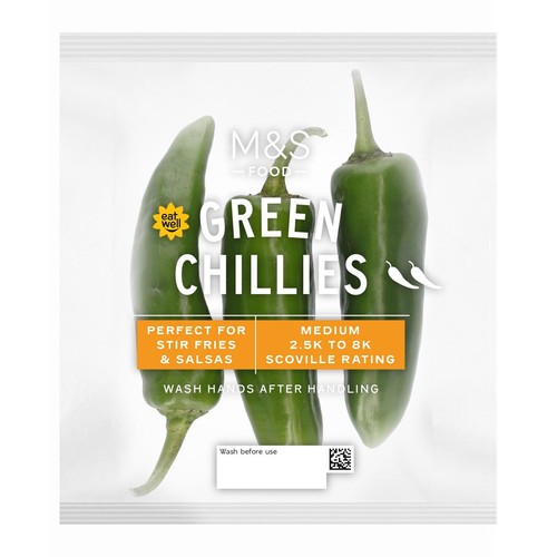 Cook With M&S Green Chillies