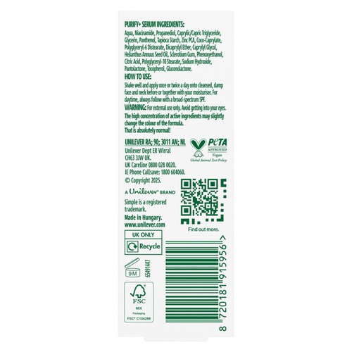 Simple 8% AHA + PHA Serum