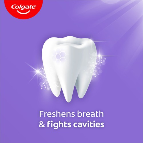Colgate Advanced White Purple Teeth Whitening Toothpaste