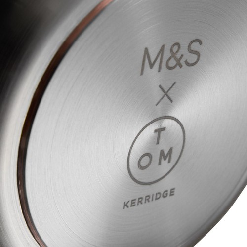 M&S X Tom Kerridge Stainless Steel 14cm Saucepan, Silver