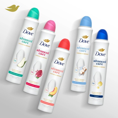 Dove Women Advanced Antiperspirant Deodorant Pomegranate Aerosol