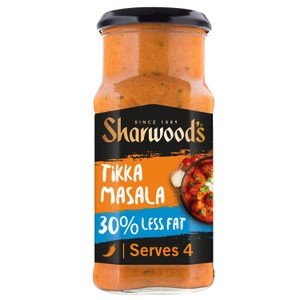 Sharwood's Reduced Fat Tikka Masala Indian Curry Sauce