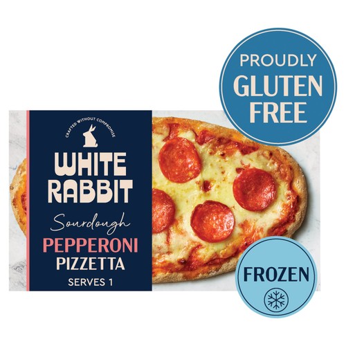 White Rabbit Gluten Free Sourdough Pepperoni Pizzetta