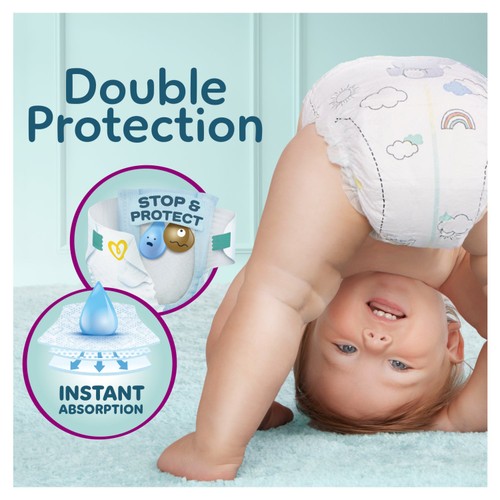 Pampers Premium Protection Nappies, Size 5 (11-16kg) Essential Pack