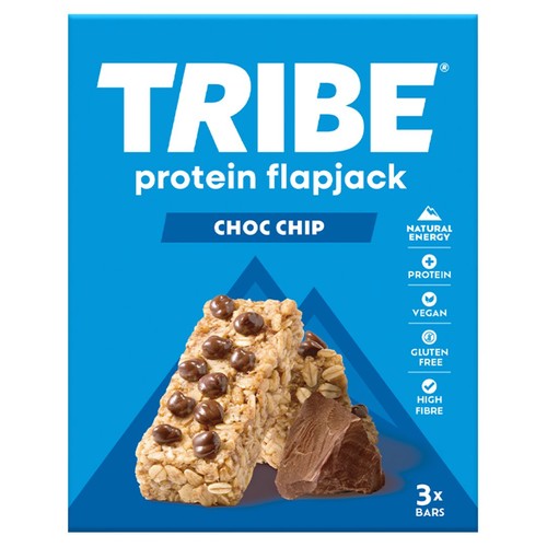 TRIBE Protein Energy Flapjack - Choc Chip 