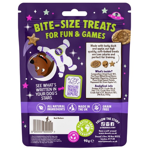 Denzel's Space Mix Duck & Apple Dog Treats