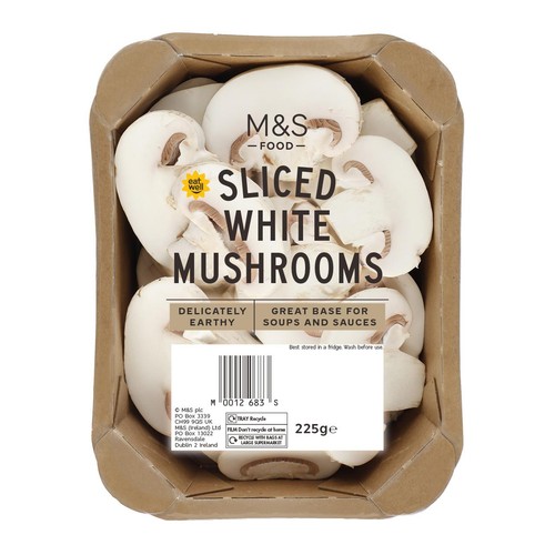 M&S Sliced White Mushrooms