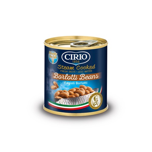 Cirio Steam Cooked Borlotti Beans