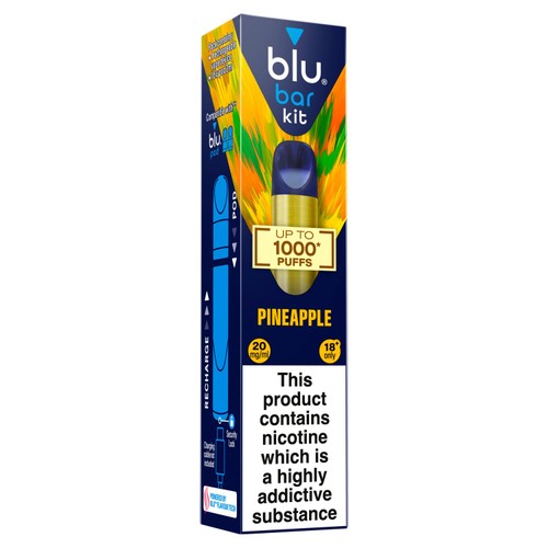 Blu bar kit Pineapple Rechargeable Vape