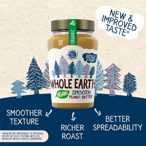 Whole Earth Organic Smooth Peanut Butter