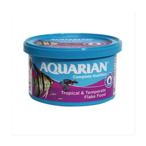 AQUARIAN Tropical Fish Food Flakes