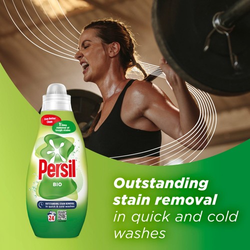 Persil Laundry Washing Liquid Detergent Bio 24 Wash 