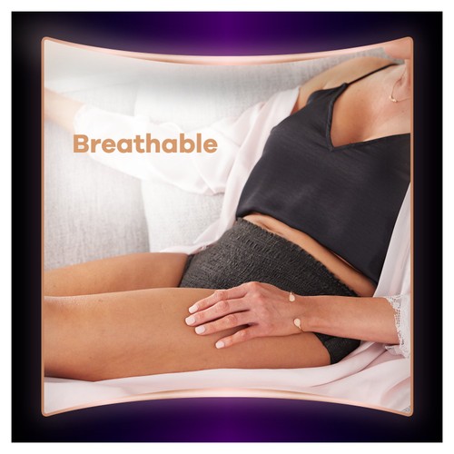 Always Discreet Incontinence Pants Boutique Underwear Black L
