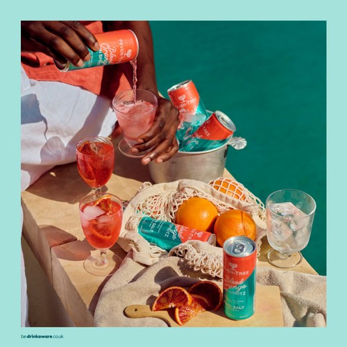 Fever-Tree & Papa Salt Blood Orange Gin Spritz