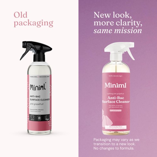 Miniml Pink Grapefruit Anti-Bac Surface Cleaner