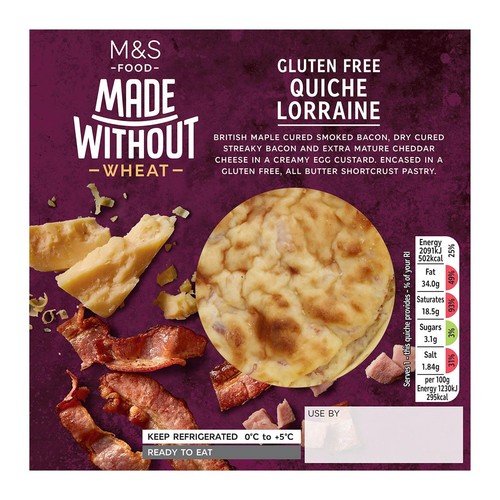 M&S Made Without Quiche Lorraine