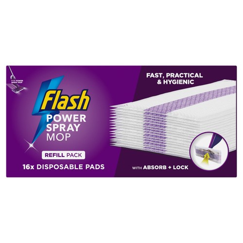 Flash Power Mop Multi-Surface Absorbing Pad Refills