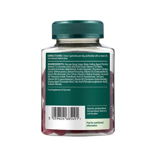 Holland & Barrett Teen Her Multivitamin with B6 & B12 Gummies Berry