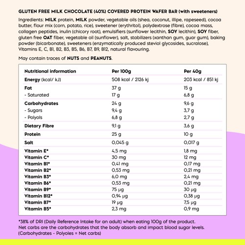 N!CK's Protein Wafer Vanilla