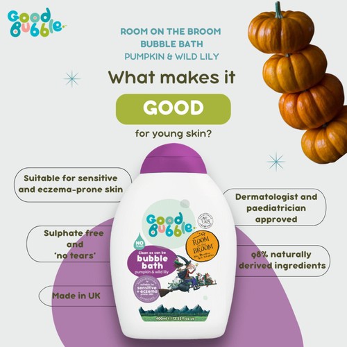 Good Bubble Room on the Broom Pumpkin Bubble Bath