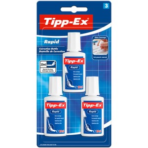 Tipp-Ex Rapid Correction Pen, Pack of 3