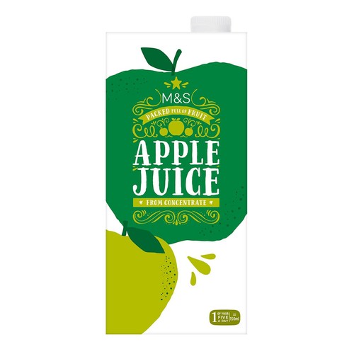 M&S Apple Juice