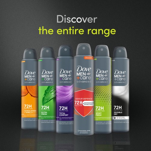 Dove Men+Care Advanced Antiperspirant Deodorant Sport Fresh