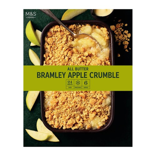 M&S Bramley Apple Crumble