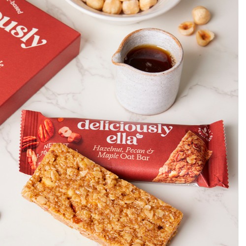 Deliciously Ella Hazelnut, Pecan & Maple Oat Bar Multipack
