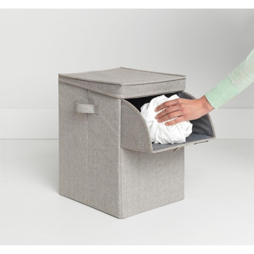 Brabantia 35 Litre Grey Stackable Laundry Box 