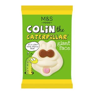 Colin the Caterpillar Giant Chocolate Face