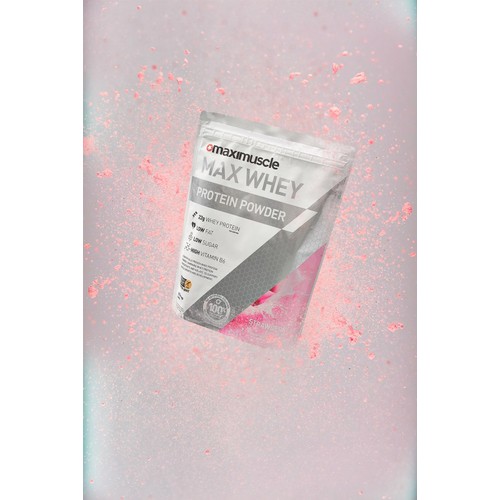 Maximuscle Strawberry Max Whey Protein Powder 