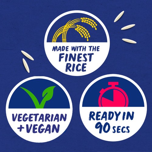 Tilda Microwave Soy Ginger Sticky Medium Grain Rice