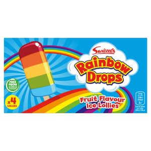 Swizzels Rainbow Drops Lollies