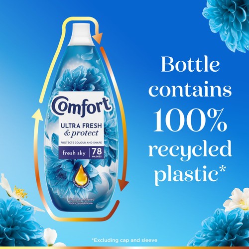 Comfort Ultra Fresh & Protect Fabric Conditioner Fresh Sky 78 washes